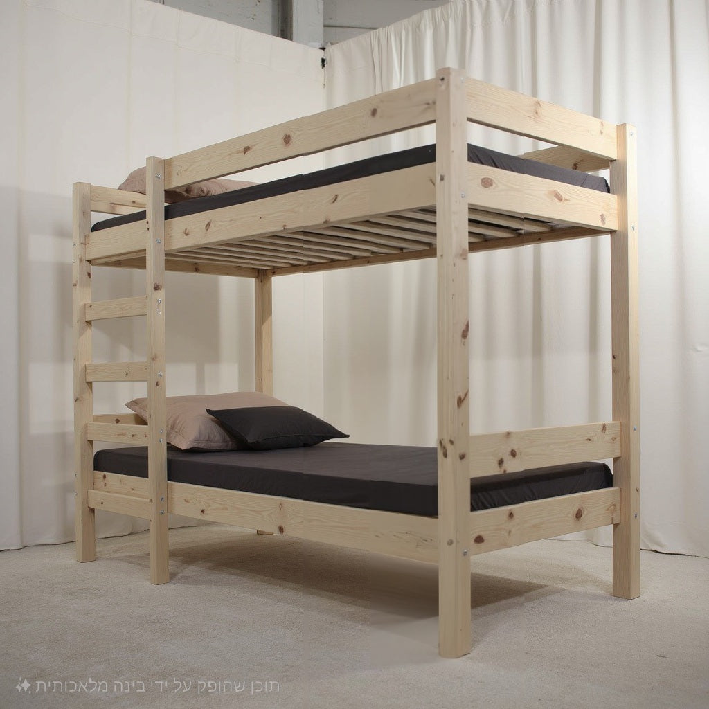 איך לבחור מיטת קומותיים מעץ מלא?