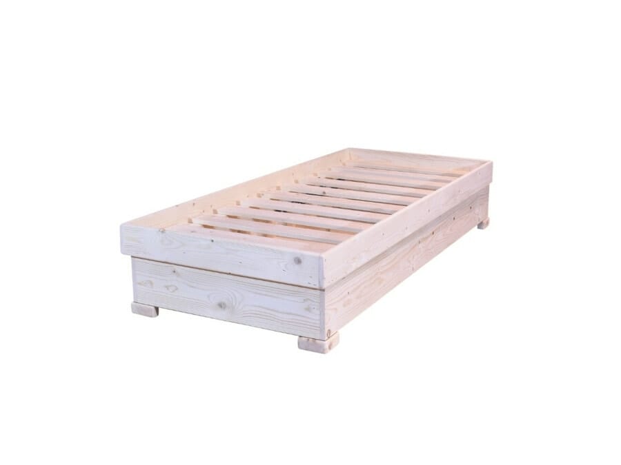 ארגז מצעים מעץ מלא