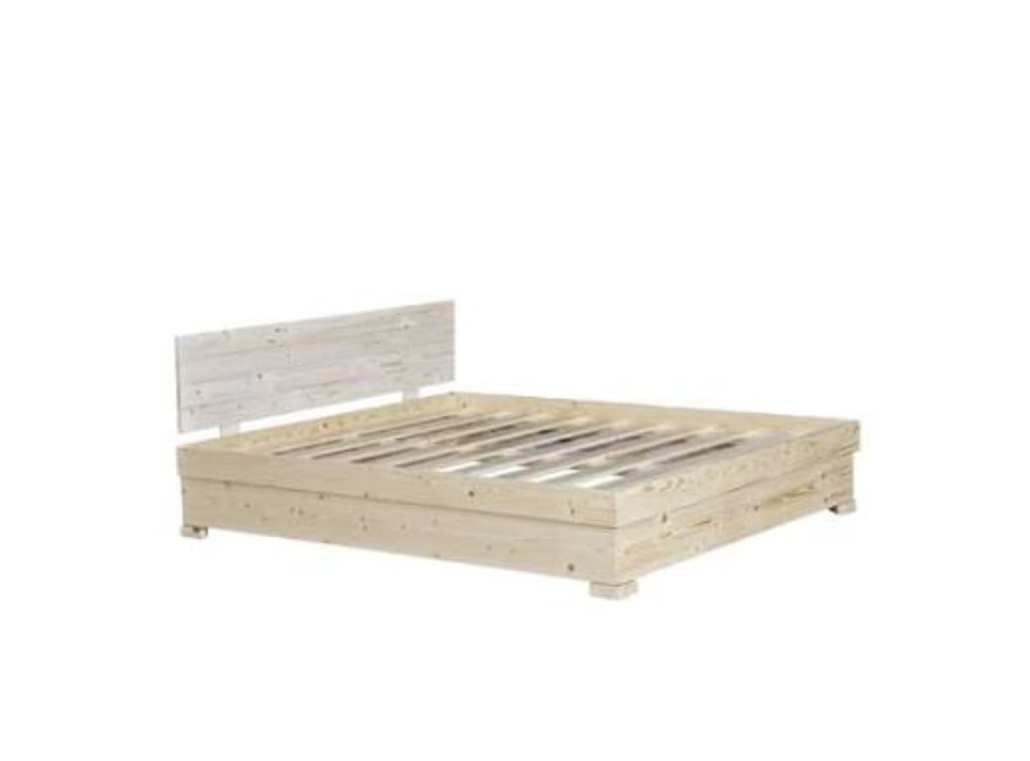 ארגז מצעים מעץ מלא