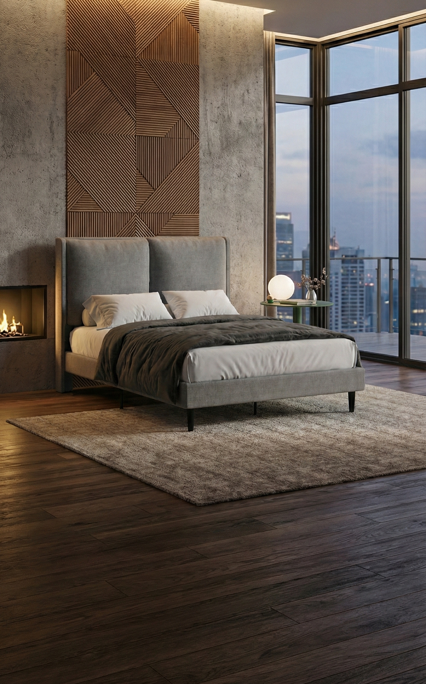 מיטה מרופדת דגם נבדה